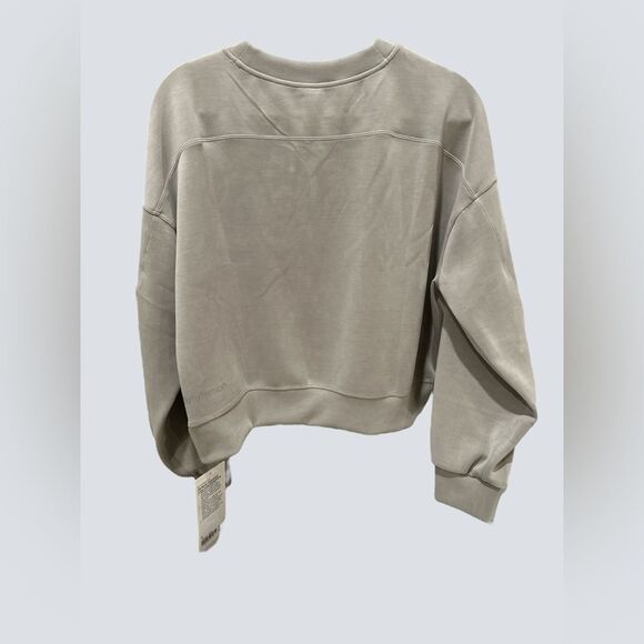 🏷️ Lululemon Softstreme Perfectly Oversized Cropped Crew - Picture 6 of 9